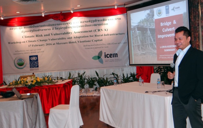 Mr. Phaknakhone Rattana, L-CRVA Infrastructure Specialist