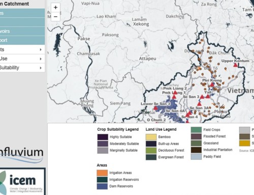 Interactive maps of the Sesan and Nam Theun – Nam Kading basins
