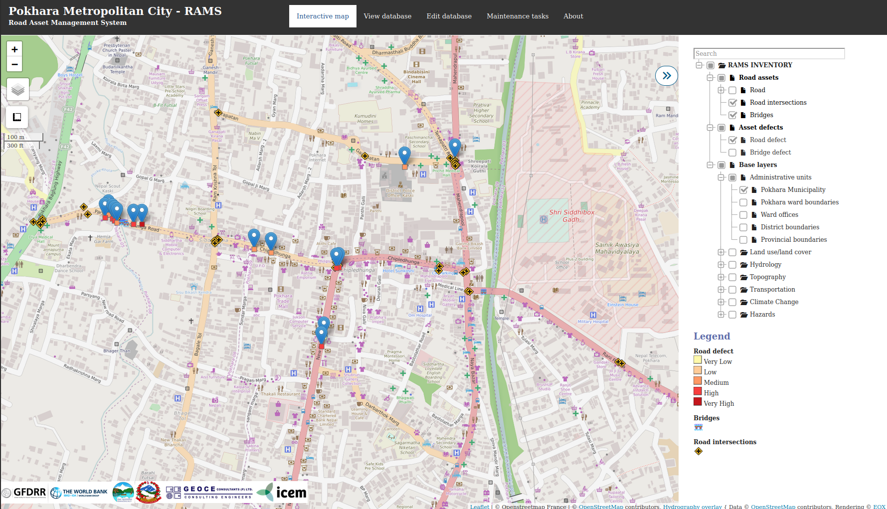 Pokhara Metropolitan City – Road Asset Management System